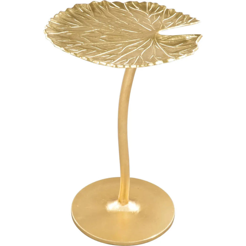 Lily Side Table Gold - LOOMLAN - Zuo Modern - Side Tables