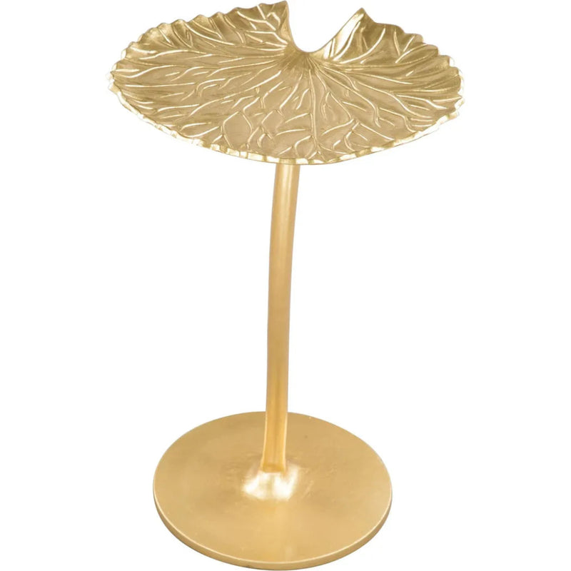 Lily Side Table Gold - LOOMLAN - Zuo Modern - Side Tables