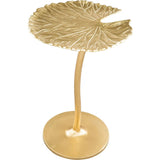 Lily Side Table Gold - LOOMLAN - Zuo Modern - Side Tables