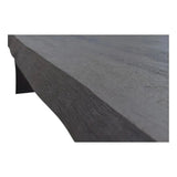 Lily Wooden Black Rectangular Dining Table - LOOMLAN - Artesia - Dining Tables