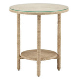 Limay Accent Table Bunny Williams Collection - LOOMLAN - Currey & Co - Side Tables