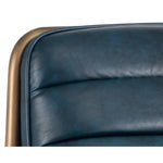 Lincoln Leather Lounge Chair - LOOMLAN - Accent Chairs