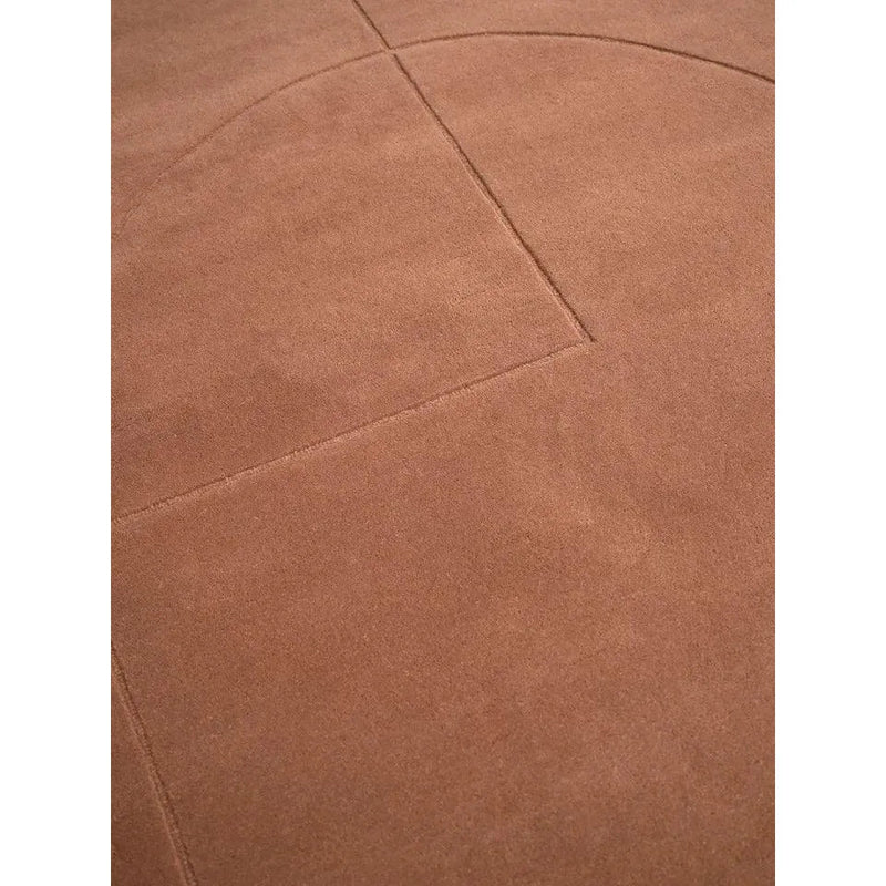 Lineal Poem Amber Wool Area Rug Design - LOOMLAN - Linie Design - Area Rugs