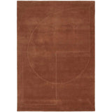 Lineal Poem Amber Wool Area Rug Design - LOOMLAN - Linie Design - Area Rugs