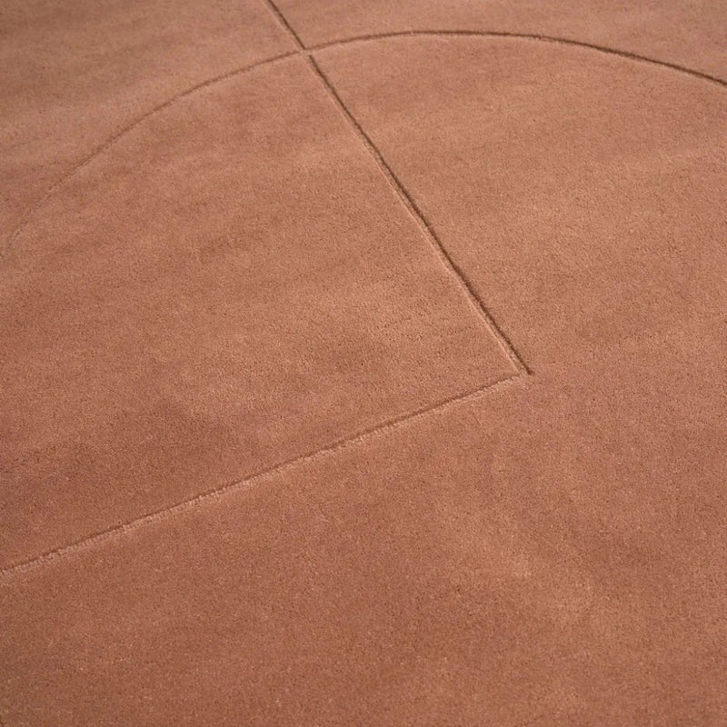 Lineal Poem Amber Wool Area Rug Design - LOOMLAN - Linie Design - Area Rugs