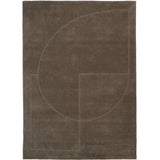 Lineal Poem Moss Wool Area Rug Design - LOOMLAN - Linie Design - Area Rugs