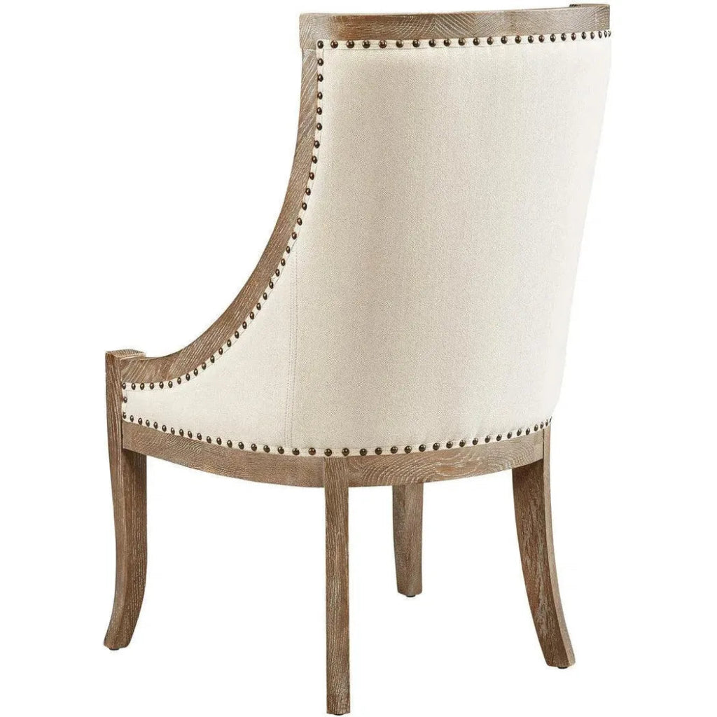 Linen Scoop Chair - LOOMLAN - Furniture Classics - Dining Chairs