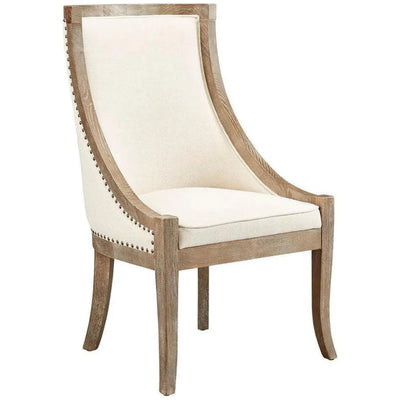 Linen Scoop Chair - LOOMLAN - Furniture Classics - Dining Chairs