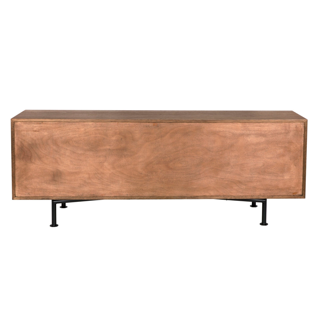 Lionell Wooden Brown Sideboard - LOOMLAN - Sideboards