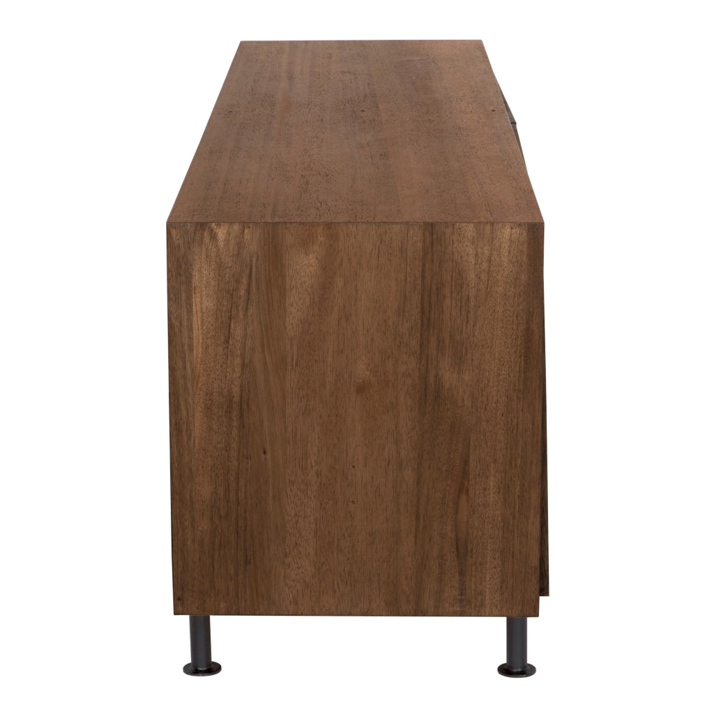 Lionell Wooden Brown Sideboard - LOOMLAN - Sideboards