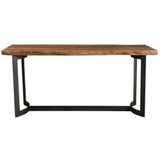 Live Edge Counter Table Industrial - LOOMLAN - Moe's Home - Counter Tables