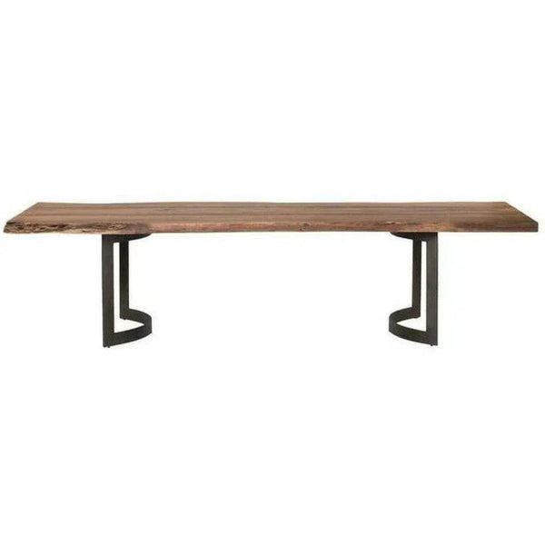 Live Edge Dining Table for 12 People - LOOMLAN - Moe's Home - Dining Tables