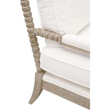 LiveSmart White Performance Chaise Lounge Living Room - LOOMLAN - Essentials For Living - Chaises
