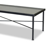 Provence Wrought Iron Outdoor Coffee Table