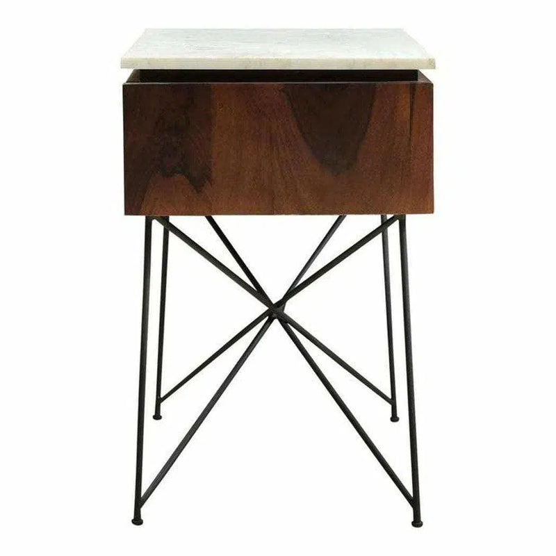 14 Inch Nightstand Multicolor Retro Nightstands LOOMLAN By Moe's Home