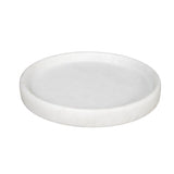 16" Round Marble Tray Trays LOOMLAN By Noir