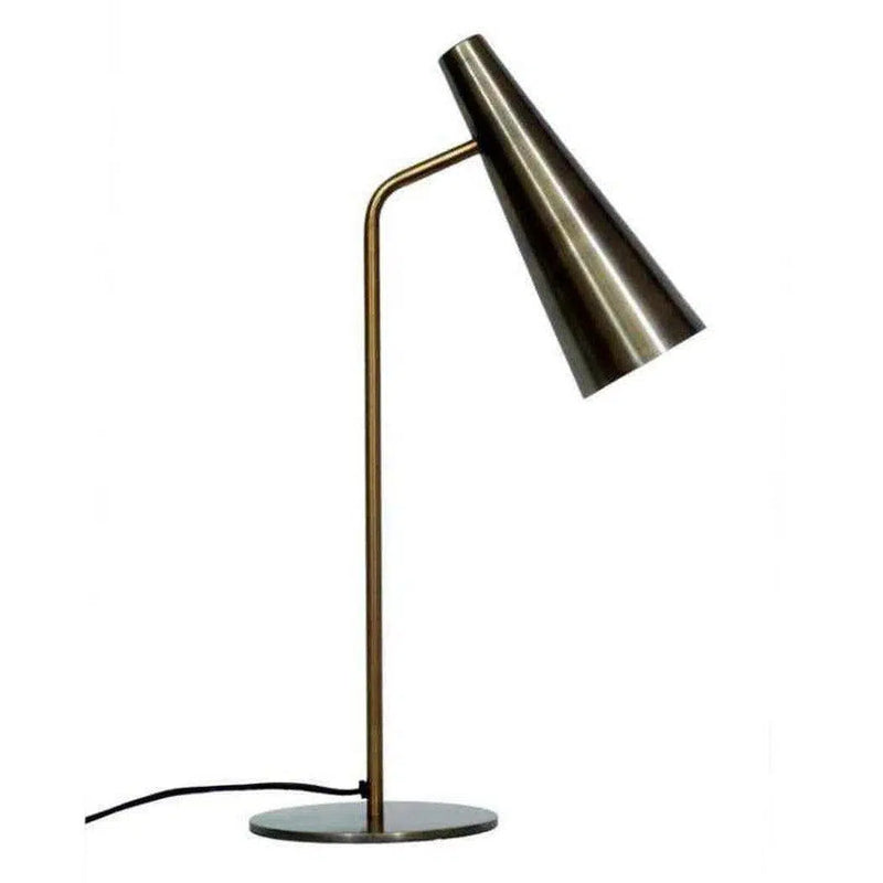 18 Inch Table Lamp Gold Contemporary Table Lamps LOOMLAN By Moe's Home