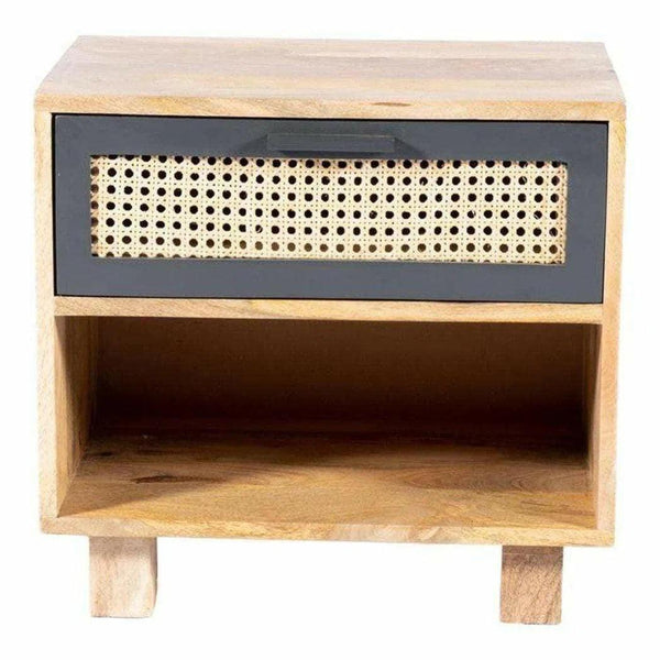 19 Inch Nightstand Natural Scandinavian Nightstands LOOMLAN By Moe's Home