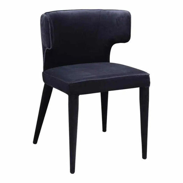 Jennaya Polyester Upholstered Art Deco Dining Chair