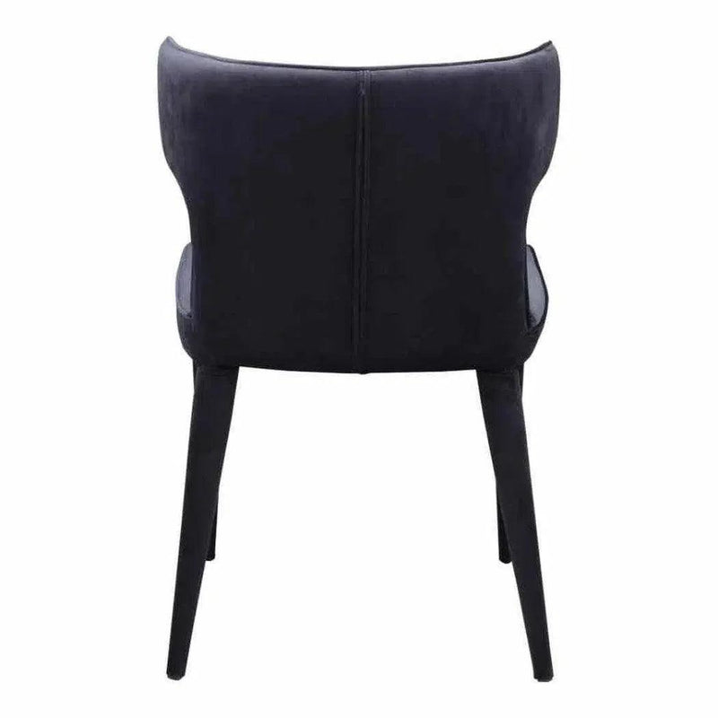 Jennaya Polyester Upholstered Art Deco Dining Chair