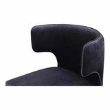 Jennaya Polyester Upholstered Art Deco Dining Chair