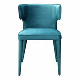 Jennaya Polyester Upholstered Art Deco Dining Chair