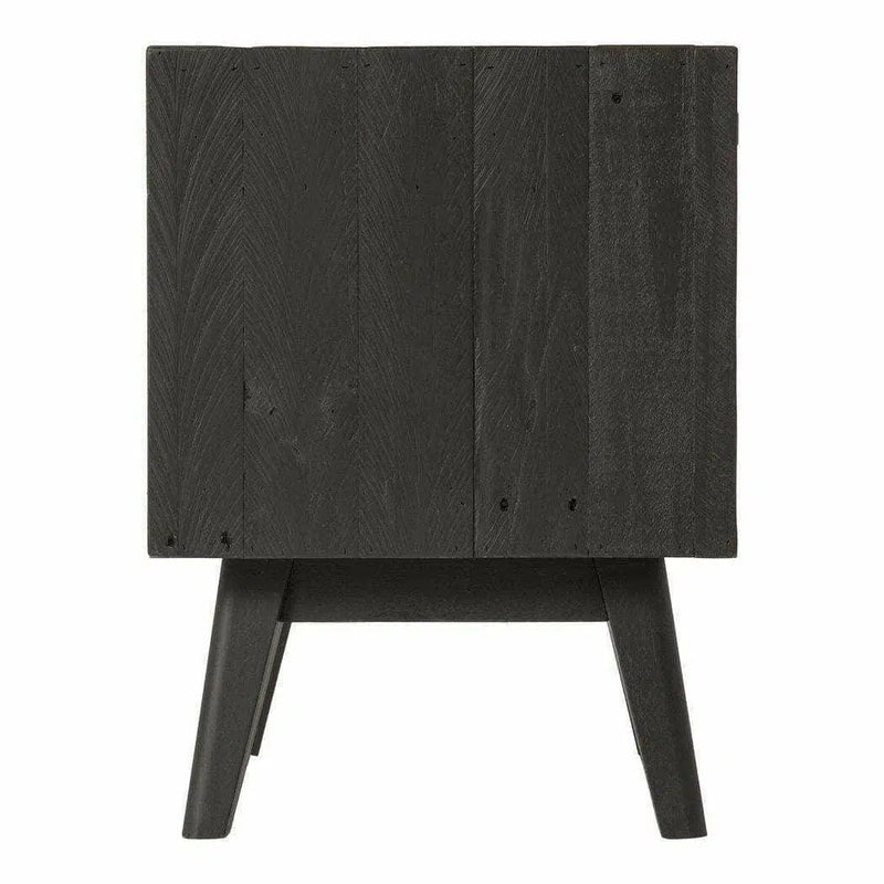 20 Inch Nightstand Black Rustic Nightstands LOOMLAN By Moe's Home