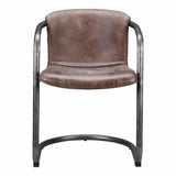 Freeman Grazed Leather Dining Chair (Set Of 2)