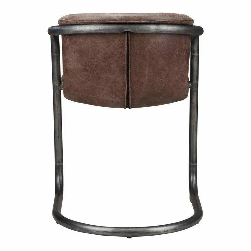 Freeman Grazed Leather Dining Chair (Set Of 2)