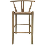 24 Inch Counter Stool Natural Scandinavian Counter Stools LOOMLAN By Moe's Home