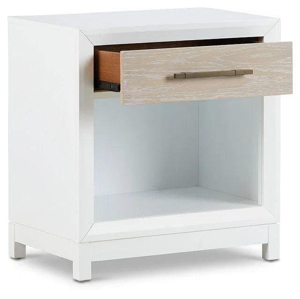 26" High Gloss Boca Grande One Drawer Nightstand Nightstands LOOMLAN By Panama Jack