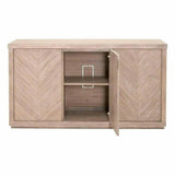 3 Door Credenza Modern Sideboard for Dining Room Buffet Sideboards LOOMLAN By Essentials For Living