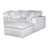 3 PC Stain Resistant Performance Fabric White Nook Modular Modular Sofas LOOMLAN By Moe's Home