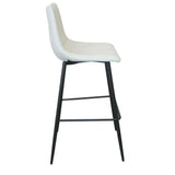 30" Barh Ivory Barstool (Set of 2) Bar Stools LOOMLAN By Moe's Home