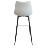 30" Barh Ivory Barstool (Set of 2) Bar Stools LOOMLAN By Moe's Home