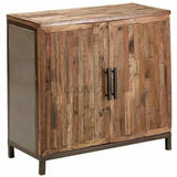 40" Farmhouse Reclaimed Wood Small Sideboard Sideboards LOOMLAN By LOOMLAN