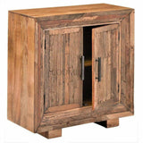 40" Rustic Farmhouse Reclaimed Wood Sideboard Accent Cabinet Accent Cabinets LOOMLAN By LOOMLAN