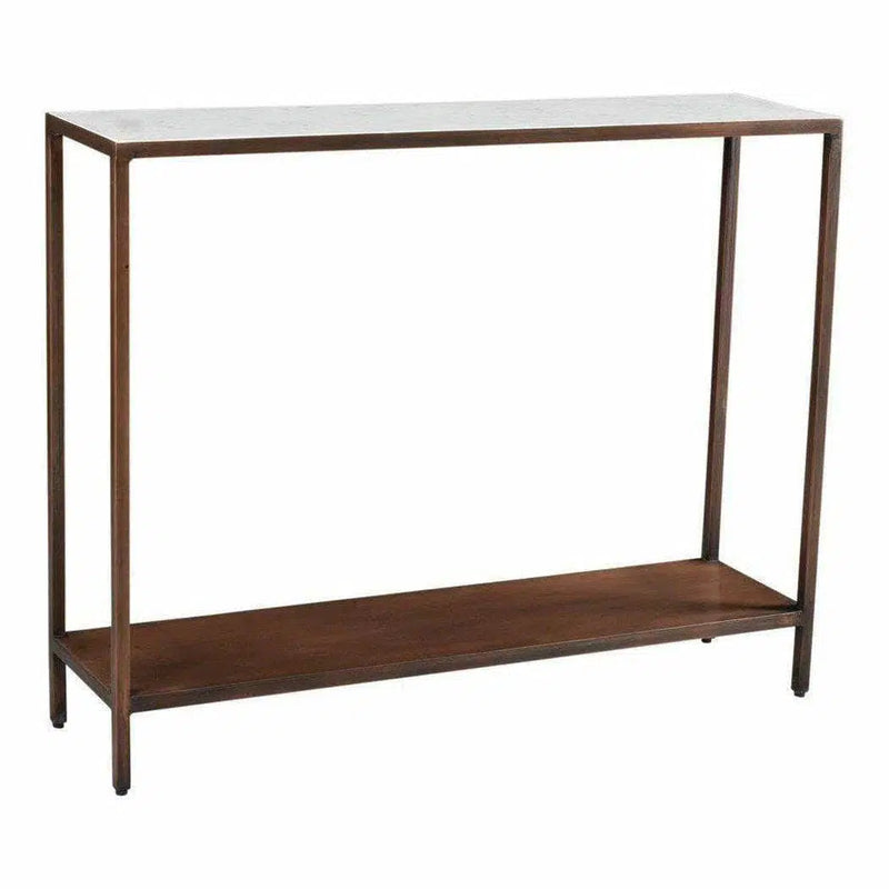 42 Inch Console Table Brown Retro Console Tables LOOMLAN By Moe's Home