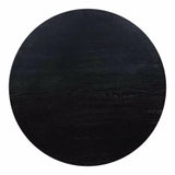 47.5 Inch Dining Table Round Black Mid-Century Dining Tables LOOMLAN By Moe's Home