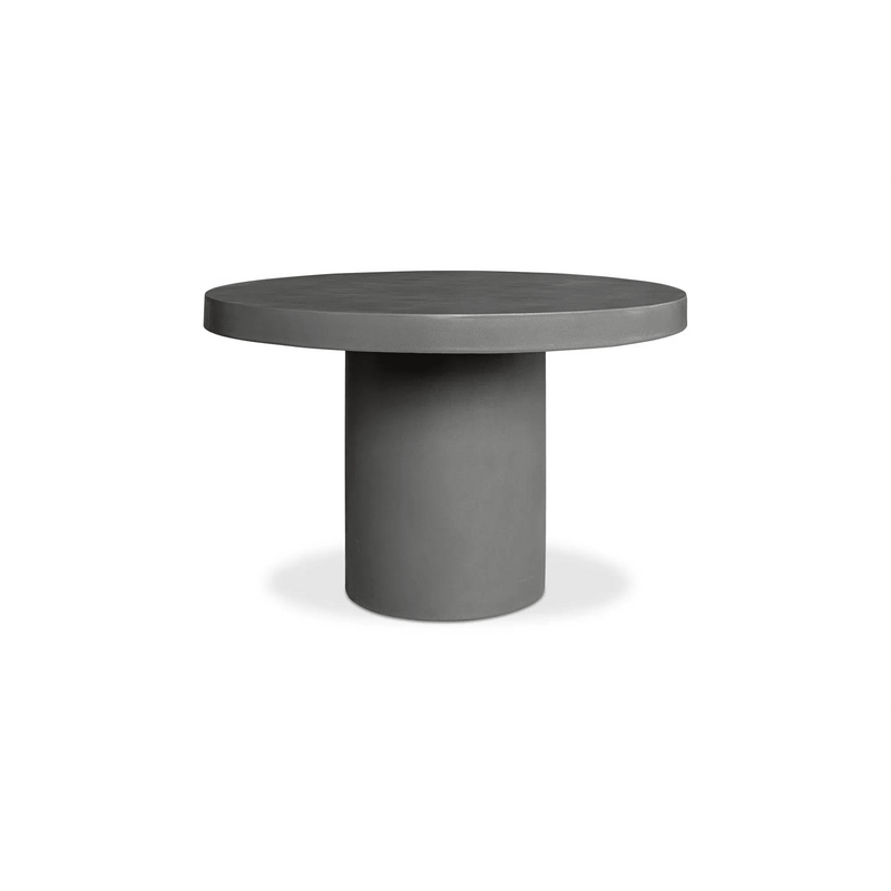 47 Inch Outdoor Dining Table Grey Contemporary Outdoor Dining Tables LOOMLAN By Moe's Home