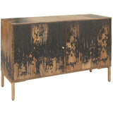 48 Inch Sideboard Small Black Rustic Sideboards LOOMLAN By Moe's Home