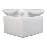 5 PC Set Performance Terra Condo White Sectional Modular Modular Sofas LOOMLAN By Moe's Home