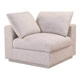 5 PC Set Taupe Fabric Dream Modular Modular Sofas LOOMLAN By Moe's Home