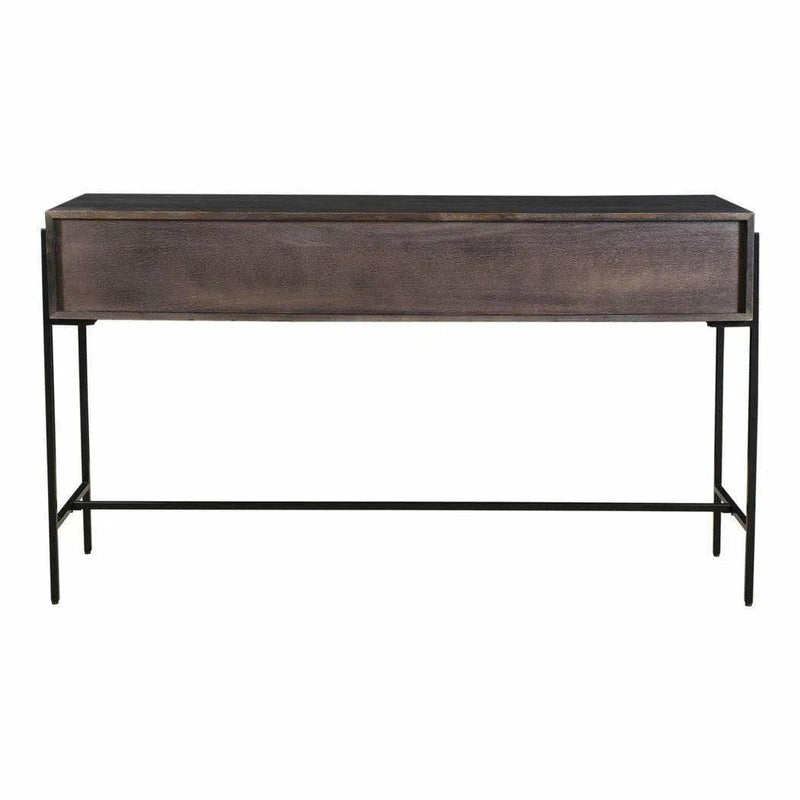 54 Inch Console Table Brown Modern Console Tables LOOMLAN By Moe's Home