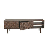 55 Inch Entertainment Unit Brown Mid-Century Modern TV Stands & Media Centers LOOMLAN By Moe's Home