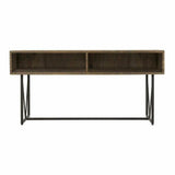 63 Inch Desk Natural Rustic Home Office Desks LOOMLAN By Moe's Home