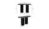 63 Inch Outdoor Bar Table Grey Contemporary Outdoor Counter Tables LOOMLAN By Moe's Home