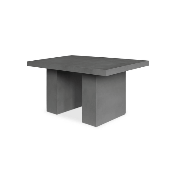 63 Inch Outdoor Dining Table Grey Contemporary Outdoor Dining Tables LOOMLAN By Moe's Home