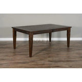 66-90" Wood Extendable Dining Table with 2 Extension Leaves Dining Tables LOOMLAN By Sunny D