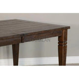 66-90" Wood Extendable Dining Table with 2 Extension Leaves Dining Tables LOOMLAN By Sunny D